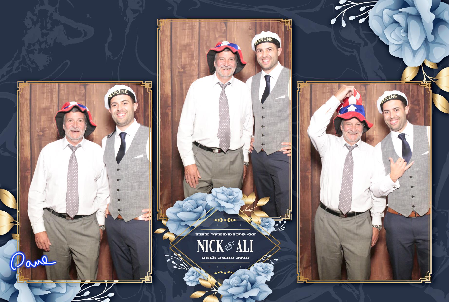 Nick & Ali's Wedding | View more photos from the event at gallery.myphotoboothexperience.co.uk/u/MyPhotoBoothExperienceLtd/Nick-Alis-Wedding